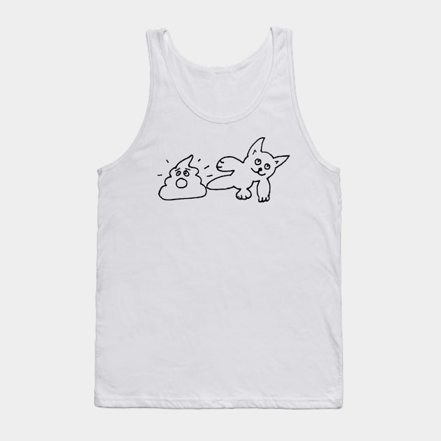 Kung Pooh Kitty Tank Top by GiiPiiD